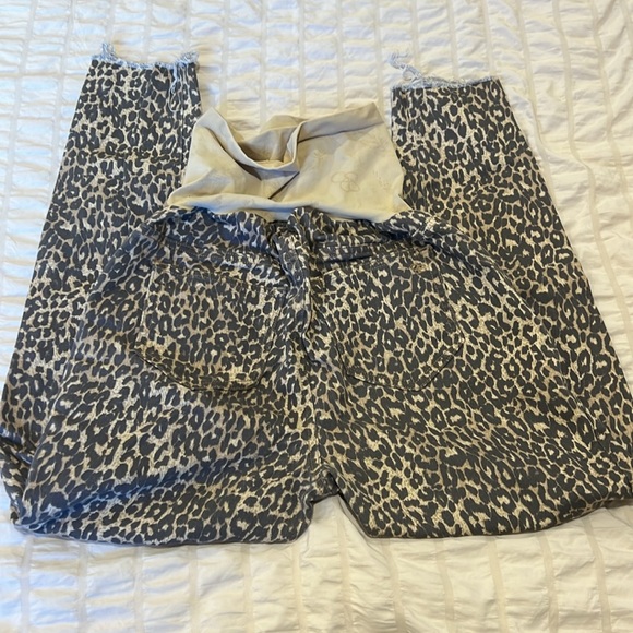 Animal Print Maternity Pants - Picture 2 of 3